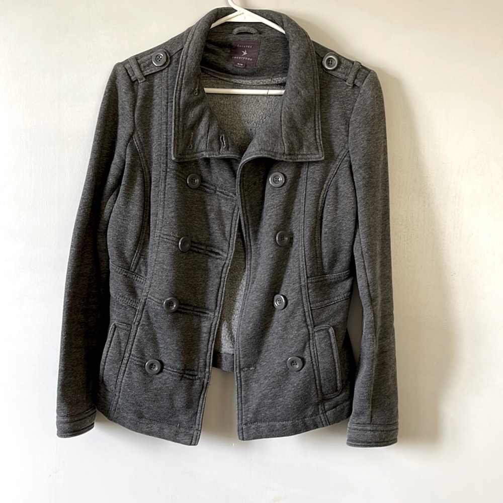 Double Breasted Peacoat